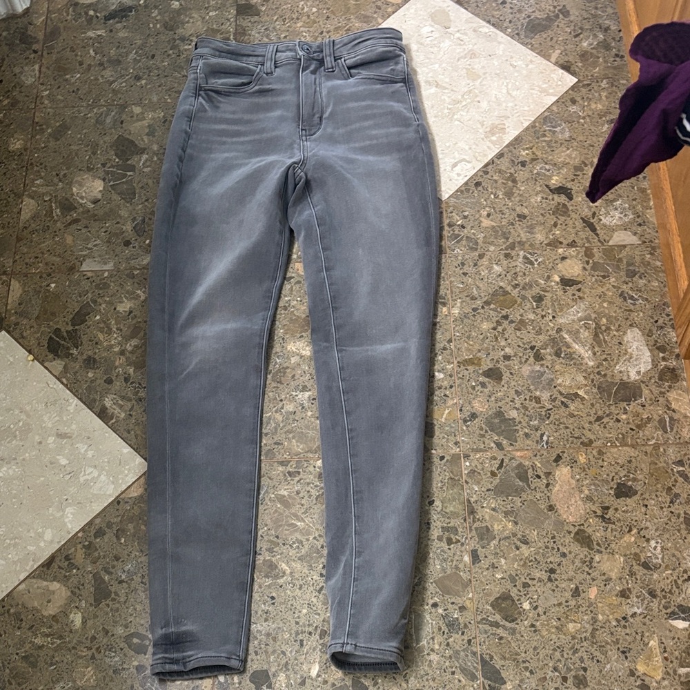 American Eagle Outfitters Women's Gray Skinny Jeans